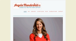 Desktop Screenshot of healthysolutionswithangela.com