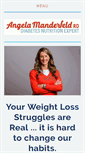 Mobile Screenshot of healthysolutionswithangela.com